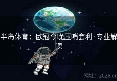 半岛体育：欧冠今晚压哨套利·专业解读