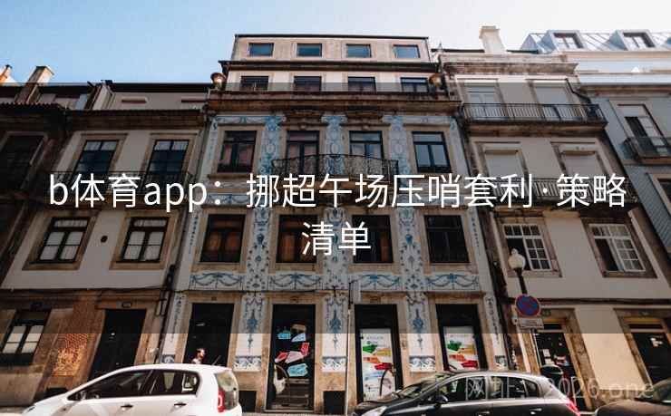 b体育app：挪超午场压哨套利·策略清单