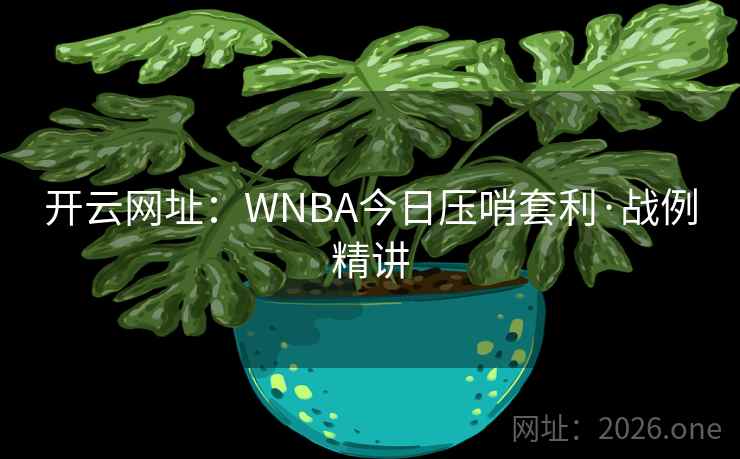 开云网址：WNBA今日压哨套利·战例精讲